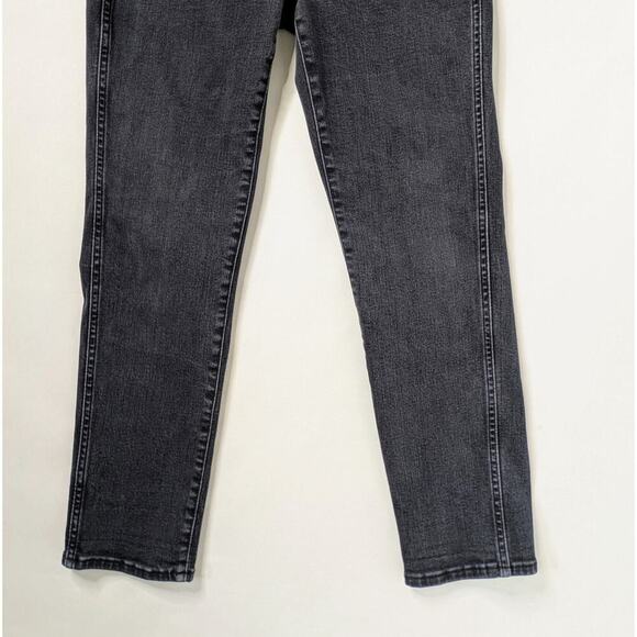 Madewell Stovepipe Straight 28 Charcoal Gray High Rise Minimalist Capsule Denim - Picture 5 of 11